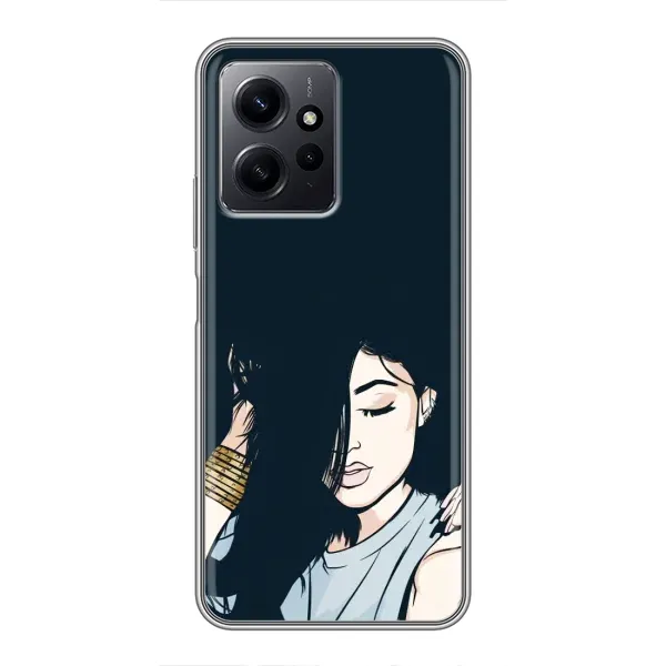 Чехол с принтом «Красивая девочка» для Xiaomi Redmi Note 12 Чехол с принтом «Красивая девочка» для Xiaomi Redmi Note 12