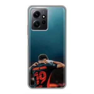 Чехол с футболистом Ламин Ямаль Xiaomi Redmi Note 12 (Ламин 19)
