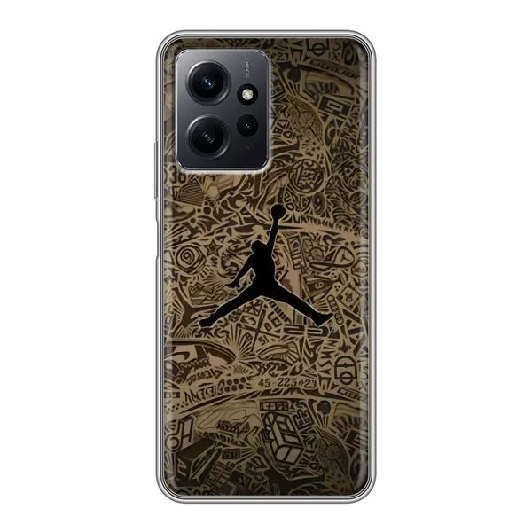 Чехол с принтом «Logo Jordan» для Xiaomi Redmi Note 12