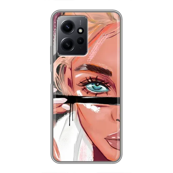 Чехол с принтом «Макияж» для Xiaomi Redmi Note 12 Чехол с принтом «Макияж» для Xiaomi Redmi Note 12