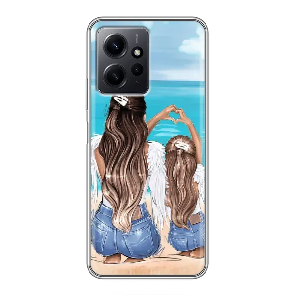 Чохол з принтом «Мама з донькою» для Xiaomi Redmi Note 12 Чохол з принтом «Мама з донькою» для Xiaomi Redmi Note 12
