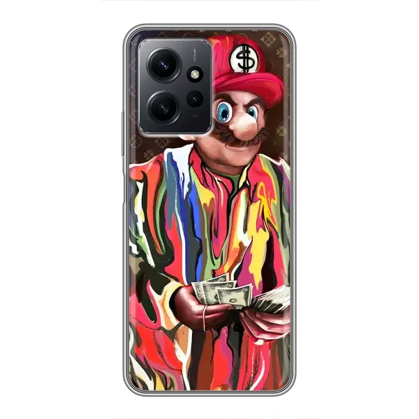 Чехол с принтом «Mario LV» для Xiaomi Redmi Note 12