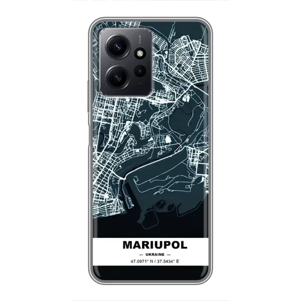Чехол с принтом «Мариуполь» для Xiaomi Redmi Note 12