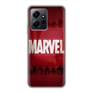 Чехол с принтом «MARVEL» для Xiaomi Redmi Note 12