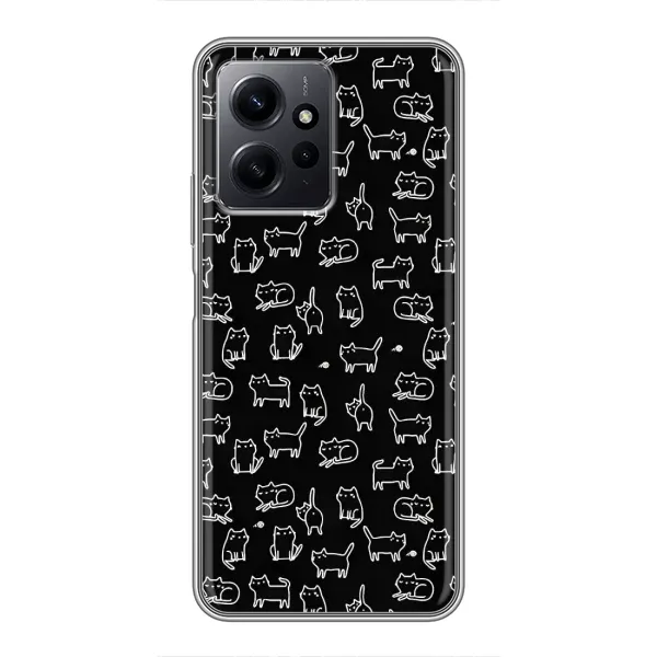 Чохол з принтом «Маленькі котики» для Xiaomi Redmi Note 12