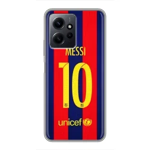 Чехлы Месси для Xiaomi Redmi Note 12 (AlphaPrint) (Messi Barca 10)