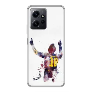 Чехлы Месси для Xiaomi Redmi Note 12 (AlphaPrint) (Messi Barca)