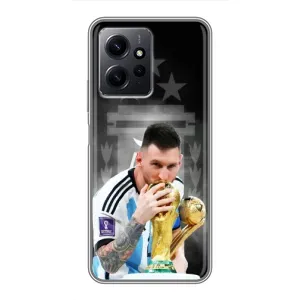 Чехлы для Xiaomi Redmi Note 12 (Leo чемпион) (AlphaPrint) (Месси Чемпион)