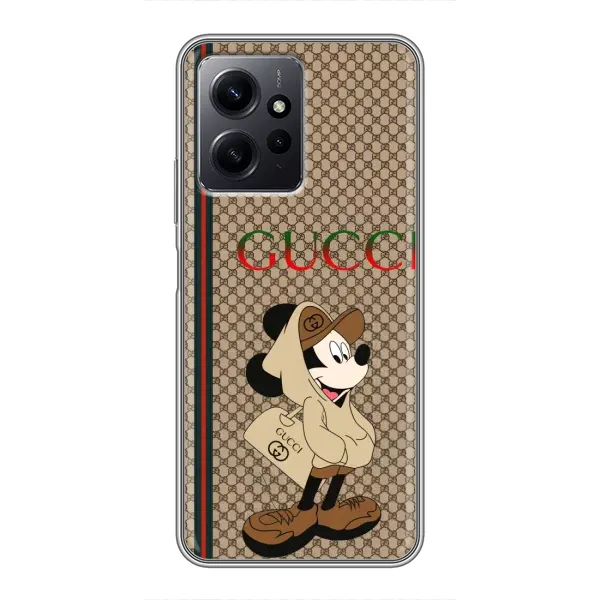 Чехол с принтом «Mickey GUCCI» для Xiaomi Redmi Note 12 Чехол с принтом «Mickey GUCCI» для Xiaomi Redmi Note 12
