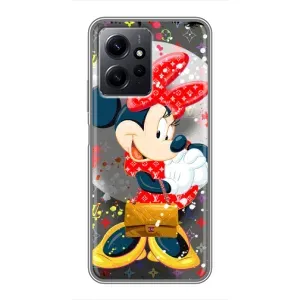 Чохол Disney Mouse Xiaomi Redmi Note 12 (PREMIUMPrint) (Minni з бантіком)