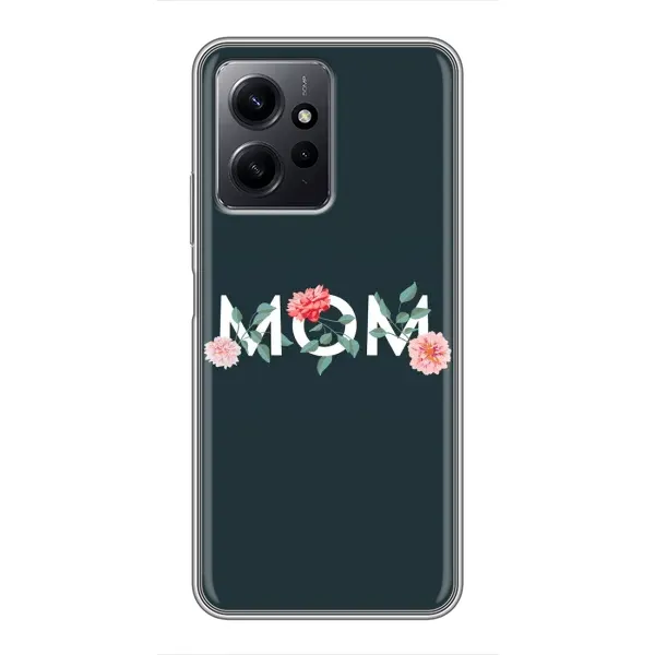 Чохол з принтом «Mom дизайн» для Xiaomi Redmi Note 12