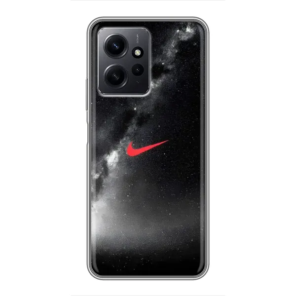 Чохол з принтом «Найк червоний» для Xiaomi Redmi Note 12
