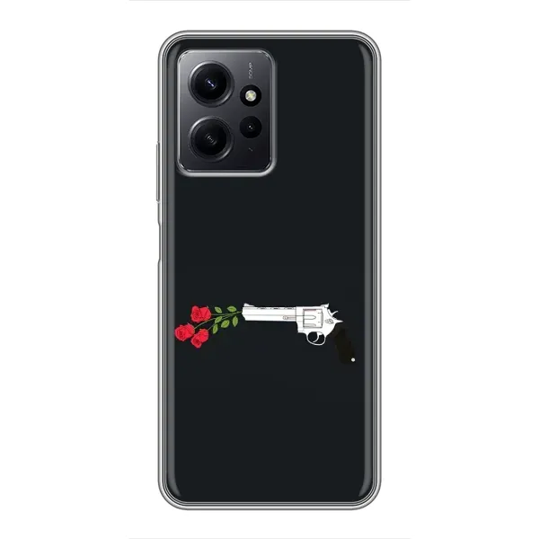 Чехол с принтом «Неожиданные цветы» для Xiaomi Redmi Note 12 Чехол с принтом «Неожиданные цветы» для Xiaomi Redmi Note 12