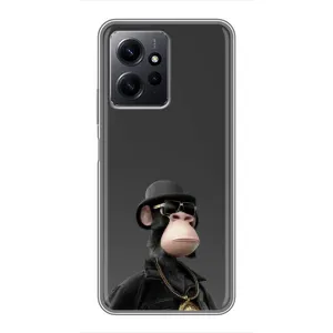 Чохли з Мавпами NFT для Xiaomi Redmi Note 12 (AlphaPrint) (Мавпа NFT)