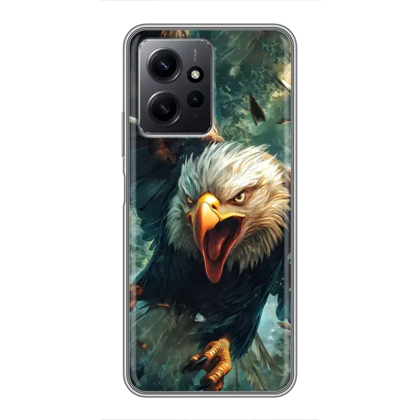 Чохол з принтом «Орел у польоті» для Xiaomi Redmi Note 12 Чохол з принтом «Орел у польоті» для Xiaomi Redmi Note 12