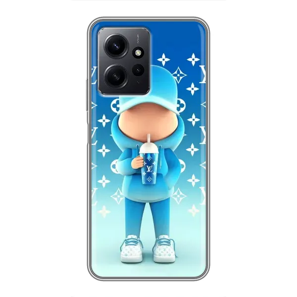 Чехол с принтом «Парень LV» для Xiaomi Redmi Note 12