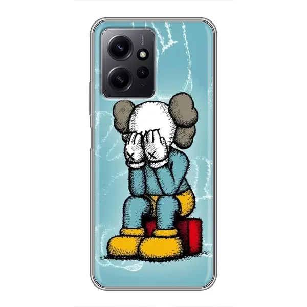 Чохол з принтом «Плач Bearbrick» для Xiaomi Redmi Note 12