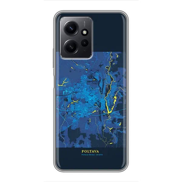 Чехол с принтом «Полтава» для Xiaomi Redmi Note 12