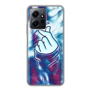 Чохол з принтом «Радужне серце» для Xiaomi Redmi Note 12