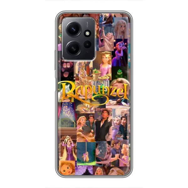 Чохол з принтом «Колаж Рапунцель» для Xiaomi Redmi Note 12