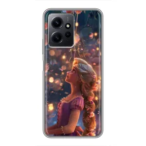 Чохол Рапунцель для Xiaomi Redmi Note 12 (Рапунцель ліхтарики)