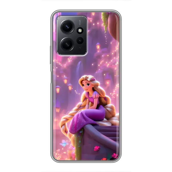 Чохол з принтом «Рапунцель у замку» для Xiaomi Redmi Note 12
