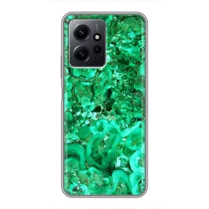 Мраморний чехол на Xiaomi Redmi Note 12 (VPrint) (Салатовий Мрамор)