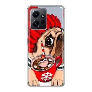 Чохли з собаками для Xiaomi Redmi Note 12 (VPrint) (Песик в шапці)