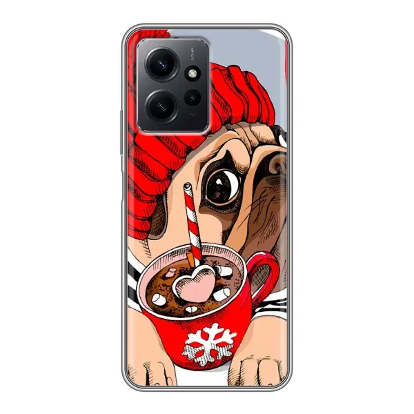 Чохол з принтом «Песик в шапці» для Xiaomi Redmi Note 12 Чохол з принтом «Песик в шапці» для Xiaomi Redmi Note 12