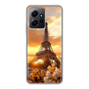 Чохол Ейфелева Вежа Xiaomi Redmi Note 12 - (AlphaPrint) (Сонячня вежа)