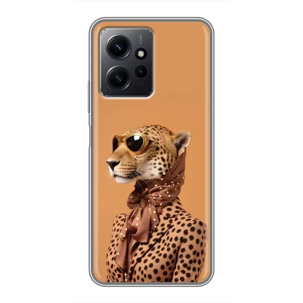 Чохол з принтом «Стильний леопард» для Xiaomi Redmi Note 12 Чохол з принтом «Стильний леопард» для Xiaomi Redmi Note 12