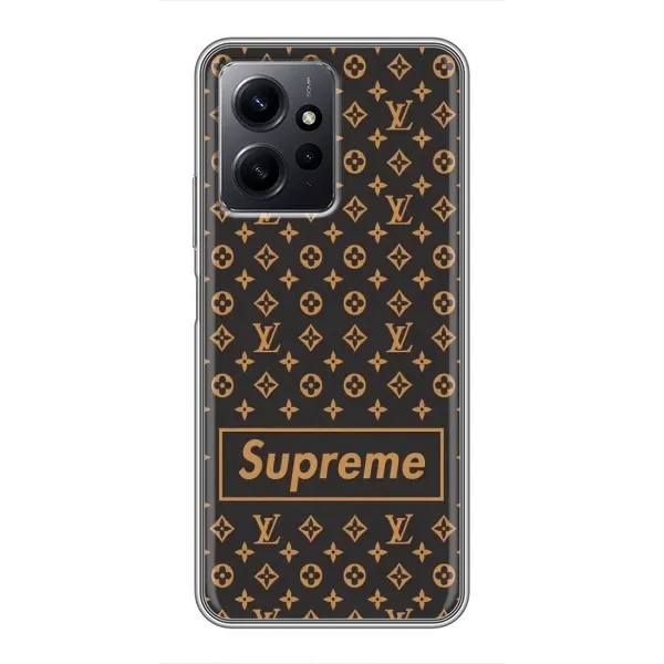 Чехол с принтом «Supreme LV» для Xiaomi Redmi Note 12 Чехол с принтом «Supreme LV» для Xiaomi Redmi Note 12