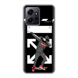 Чехол с принтом «Суприм» для Xiaomi Redmi Note 12