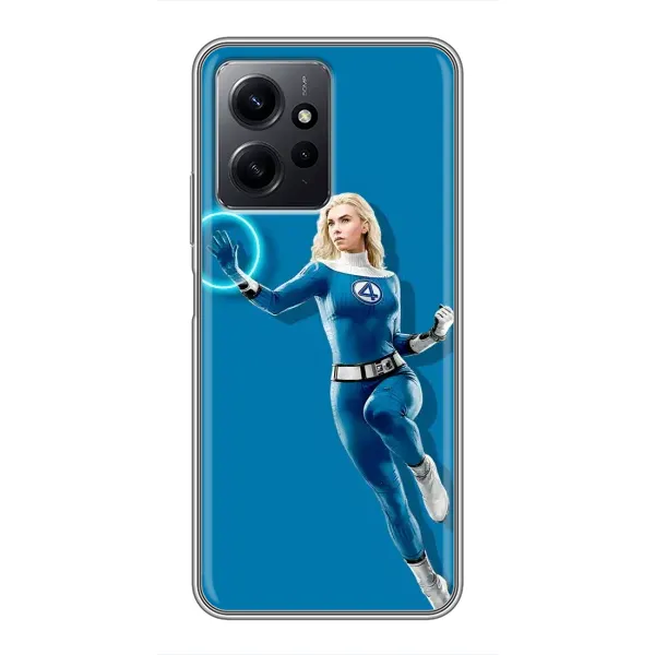 Чехол с принтом «Сью Сторм полет» для Xiaomi Redmi Note 12 Чехол с принтом «Сью Сторм полет» для Xiaomi Redmi Note 12