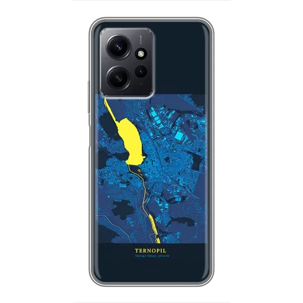 Чехол с принтом «Тернополь» для Xiaomi Redmi Note 12