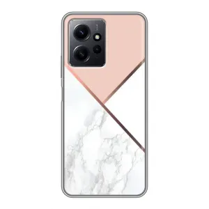 Мраморний чехол на Xiaomi Redmi Note 12 (VPrint) (Тройний мрамор)