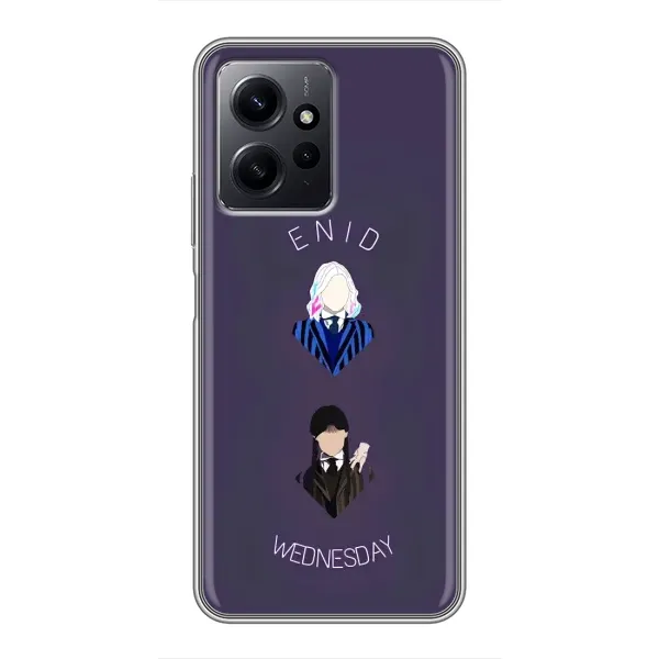 Чехол с принтом «Уэнздей и подруга» для Xiaomi Redmi Note 12