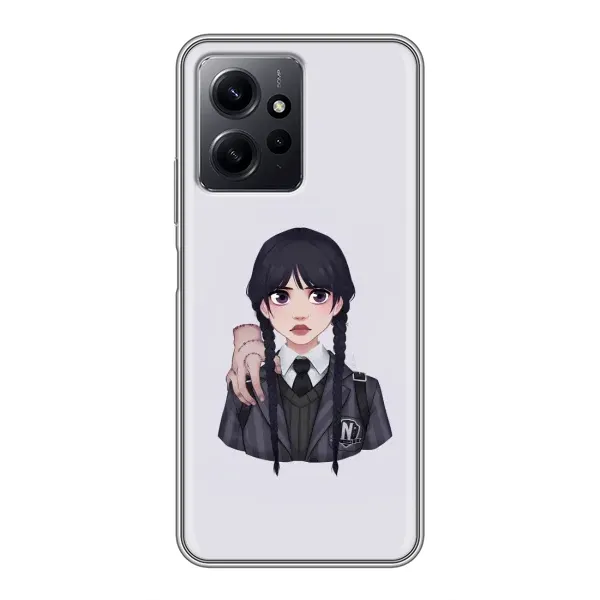 Чехол с принтом «Уэнздей и Вещь» для Xiaomi Redmi Note 12