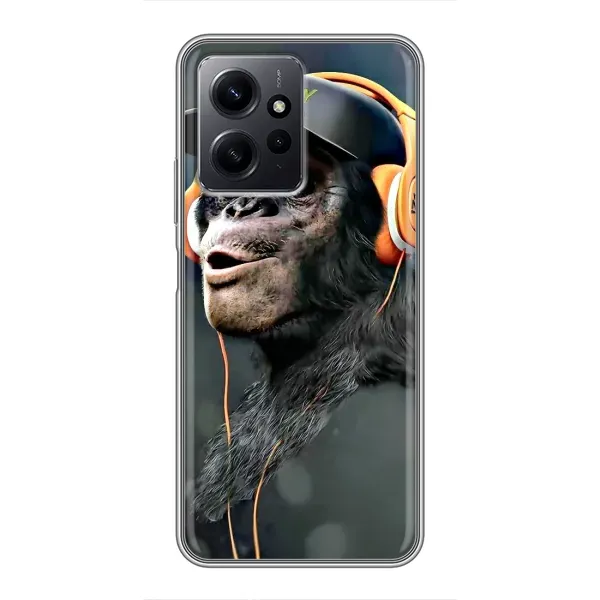 Чохол з принтом «В навушниках» для Xiaomi Redmi Note 12 Чохол з принтом «В навушниках» для Xiaomi Redmi Note 12
