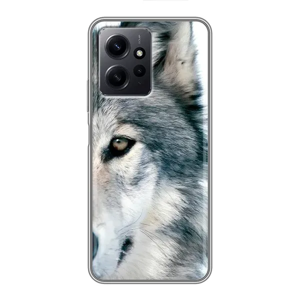 Чохол з принтом «Вовк» для Xiaomi Redmi Note 12