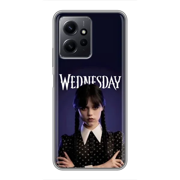 Чехол с принтом «Wednesday» для Xiaomi Redmi Note 12