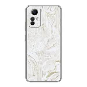 Мраморний чехол на Xiaomi Redmi Note 12s (VPrint) (Білий мрамор)
