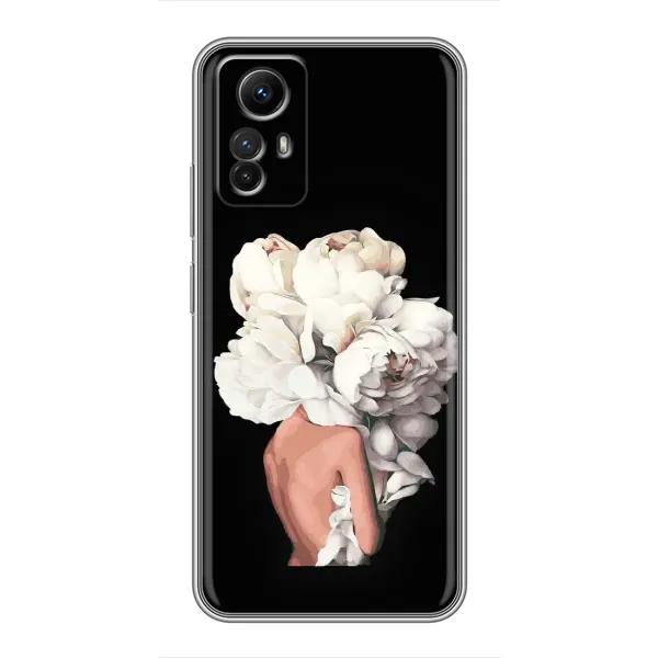 Чохол з принтом «Білі квіти» для Xiaomi Redmi Note 12s Чохол з принтом «Білі квіти» для Xiaomi Redmi Note 12s