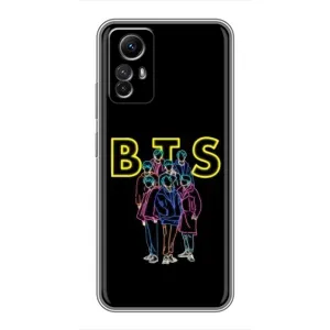 Чохли BTS для Xiaomi Redmi Note 12s (AlphaPrint) (BTS стайл)