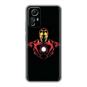 Чохли з героями Марвел Xiaomi Redmi Note 12s (VPrint) (Залізна людина)