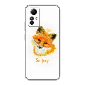 Чохли з картинкою Лисичка для Xiaomi Redmi Note 12s (VPrint) (Дівчинка Лиса)
