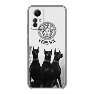Чохли VERSACE для Сяомі Рєдмі Нот 12-с (PREMIUMPrint) (Доберман Версаче)