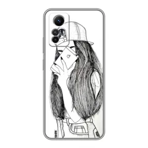 Чохол з друком для Xiaomi Redmi Note 12s - (Мода) (AlphaPrint) (Фото дівчини)