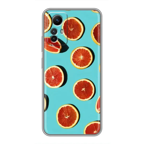 Чохол з принтом «Грейпфрут» для Xiaomi Redmi Note 12s