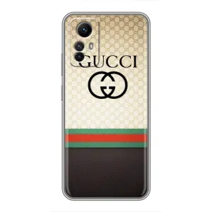 Чохли GUCCI для Сяомі Рєдмі Нот 12-с (AlphaPrint) (GUCCI стиль)